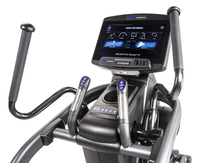 Image of E1200 10″ TOUCHSCREEN ADJUSTABLE-STRIDE ELLIPTICAL