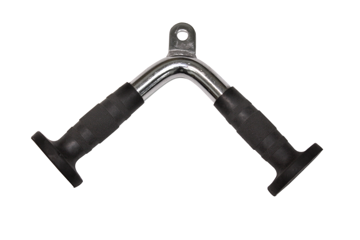 Image of Triceps Press Down V Bar with Rubber Grips
