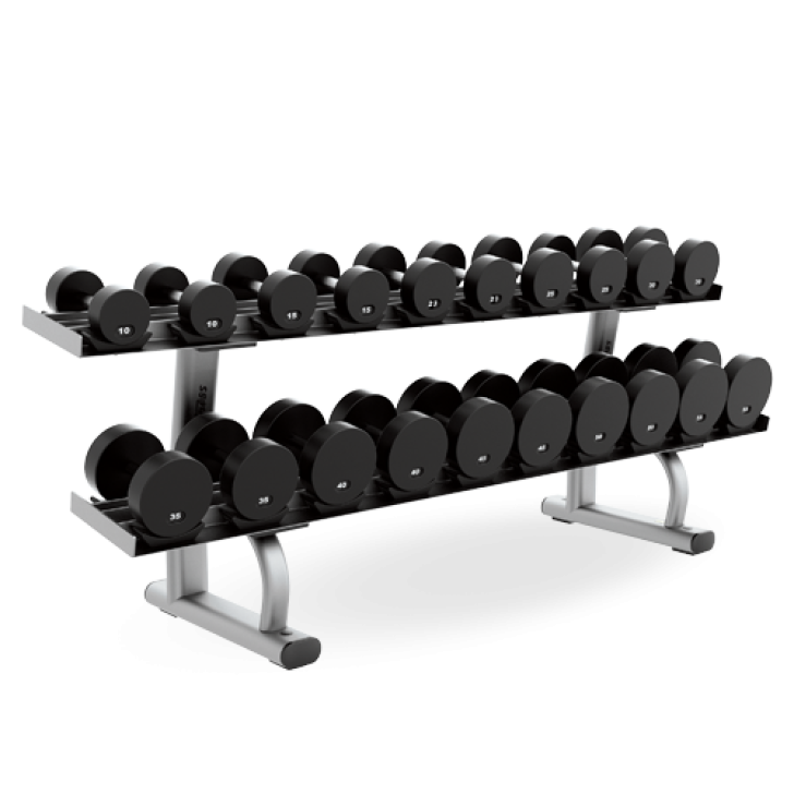 Image of Hammer Strength Two-Tier Dumbbell Rack