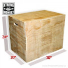 Image of Flat Pack Wood Plyo Box
