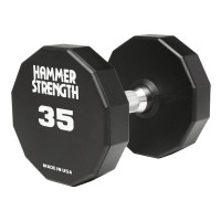 Image of Hammer Strength 12-Side Urethane Dumbbells