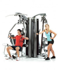 Image of 4-Station Multi Gym System (Aluminum Pulley's) AP-7400X 