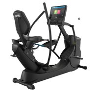 Image of TRUE FITNESS Gravity Recumbent Elliptical Unite LED Console