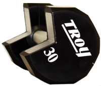Image of 12-Sided Custom Engraved Urethane Dumbbells 