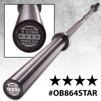 Image of Premium Olympic Bar (Black) OB864STAR