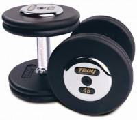 Image of TROY Pro Style Dumbbells - Black 5-50lbs