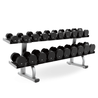 Image of Hammer Strength Two-Tier Dumbbell Rack