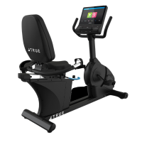 Image of TRUE FITNESS Launch Recumbent Bike Unite 16" Touchscreen Console