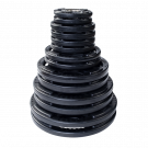 Image of Rubber Grip Olympic Plates