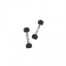 Image of Rubber Coated Hex Dumbbells